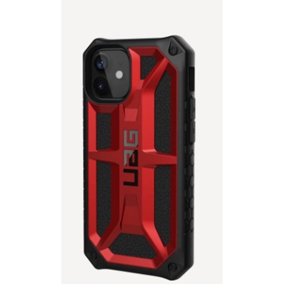 UAG - Monarch Series Hard shell Case for iPhone 12 Mini - Crimson - Picture 2 of 6
